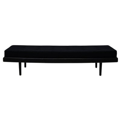 French Black Daybed or Single Bed, 1960s-WN-1717392