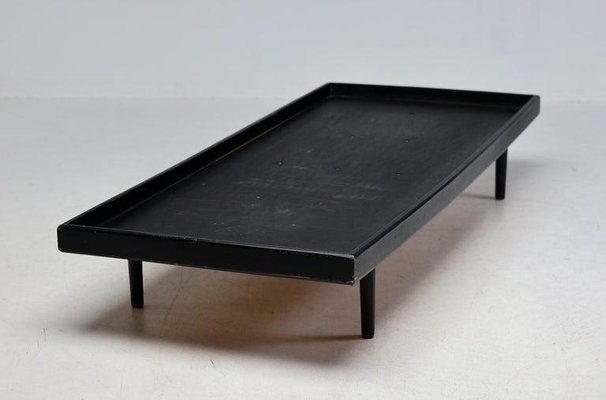 French Black Daybed or Single Bed, 1960s-WN-1717392