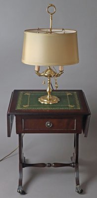 French Bouillotte Brass Table Lamp, 1970s-ESB-1792547