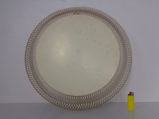 French Brass and Metal Mirror, 1960s-RDW-2041716