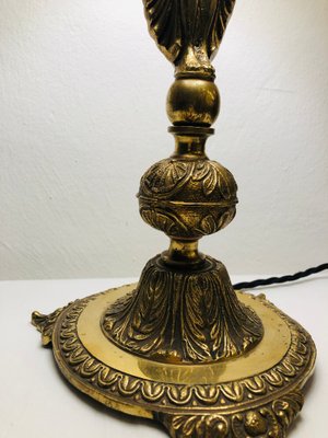 French Brass Lamp, 1950s-RZY-1111094