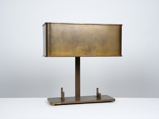 French Brass Table Lamp, 1970s-WCH-1397193