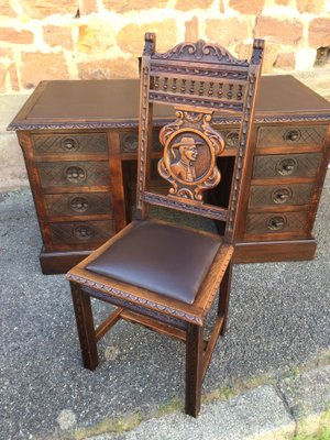 French Breton Desk, 1890s - 1900s-GQM-1366665