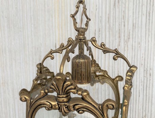 French Bronze and Glass Sconces, 1920s, Set of 3-NOU-715129