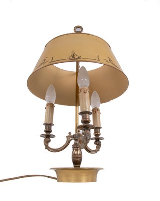 French Bronze Bouillotte Lamp, 19th Century-DEK-960497