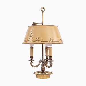 French Bronze Bouillotte Lamp, 19th Century-DEK-960497