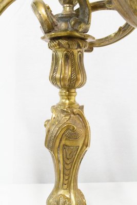 French Bronze Candleholders, 19th Century, Set of 2-RIU-865505