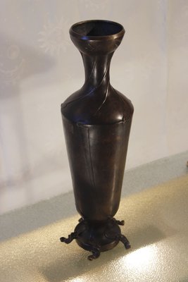 French Bronze Vase by Jean Désiré Ringel Dillzach, 1880s-WEQ-1143746