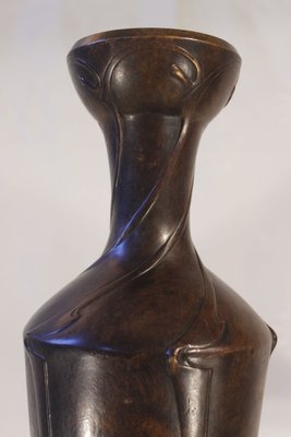 French Bronze Vase by Jean Désiré Ringel Dillzach, 1880s-WEQ-1143746