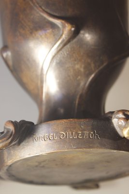 French Bronze Vase by Jean Désiré Ringel Dillzach, 1880s-WEQ-1143746