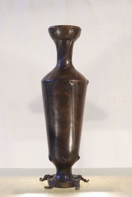 French Bronze Vase by Jean Désiré Ringel Dillzach, 1880s-WEQ-1143746