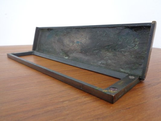 French Brutalist Bronze Letter Box, 1960s-RDW-1058985