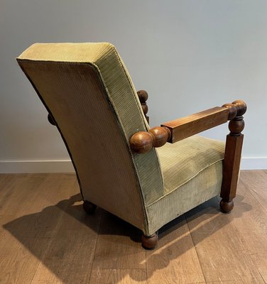 French Brutalist Chair, 1950s-BA-1705389