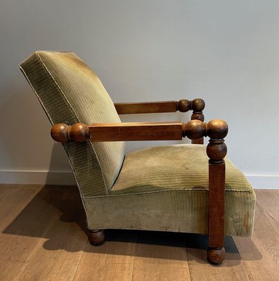 French Brutalist Chair, 1950s-BA-1705389