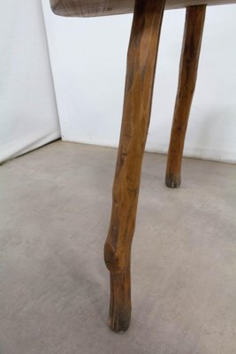 French Brutalist Milking 3-Leg Stool by F. Guyot, 1960s-RIU-797953