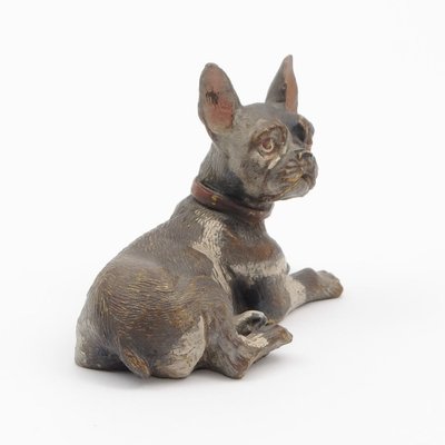 French Bulldog Figurine from Wiener Bronze, 1900-AOU-1438406