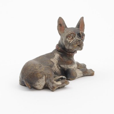 French Bulldog Figurine from Wiener Bronze, 1900-AOU-1438406