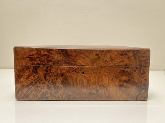 French Burl Wood Storage Box, 1960s-WZZ-2023605