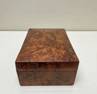 French Burl Wood Storage Box, 1960s-WZZ-2023605