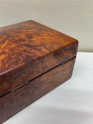 French Burl Wood Storage Box, 1960s-WZZ-2023605