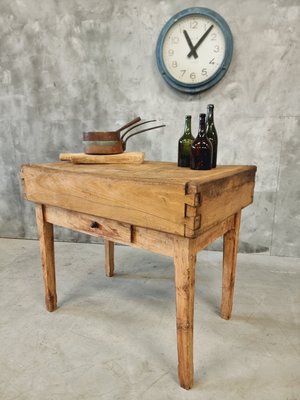 French Butchers Chopping Block-IFQ-2021779