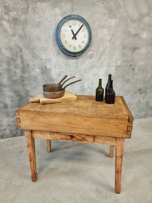 French Butchers Chopping Block-IFQ-2021779