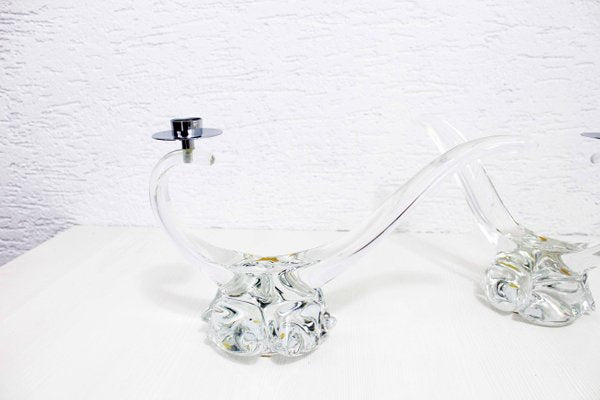 French Candle Holders in the Style of Schneider, Set of 2-BQF-1060759