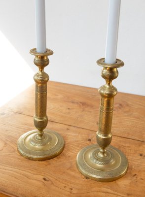 French Candleholders, 1800s, Set of 2-JWI-1720637