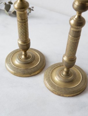 French Candleholders, 1800s, Set of 2-JWI-1720637