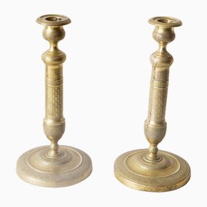 French Candleholders, 1800s, Set of 2-JWI-1720637