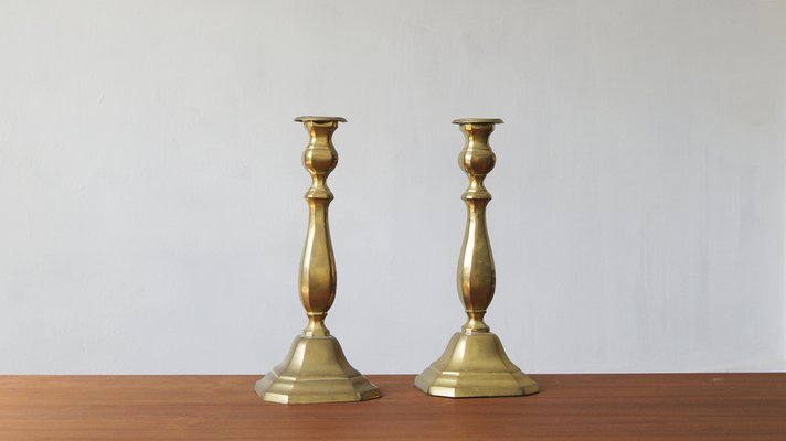 French Candleholders, 1960s, Set of 2-UMB-1386041