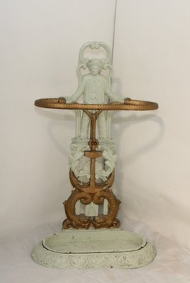 French Cast Iron Umbrella Holder, 1950s-NAD-1801356