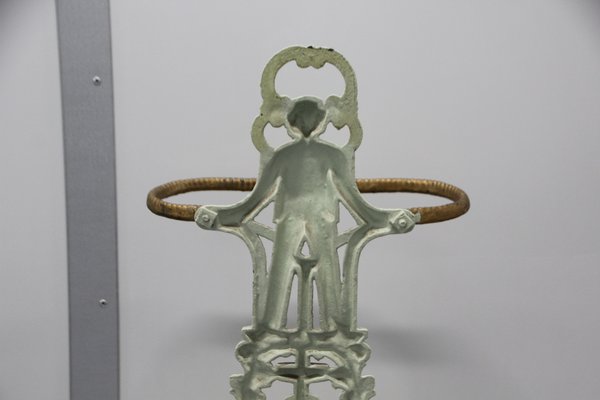 French Cast Iron Umbrella Holder, 1950s-NAD-1801356