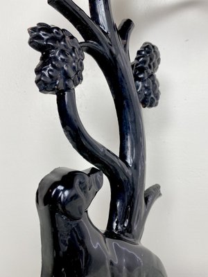 French Cast Iron Umbrella Stand, 1940s-WZZ-1033593