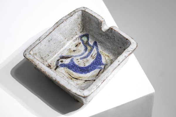 French Ceramic Ashtray by Jean Derval, 1950s-YU-1010762