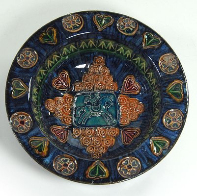 French Ceramic Dish Jc Taburet from Quimper, 1970s-GIW-1758787