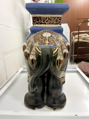 French Ceramic Elephant, 1960-SZM-1768863