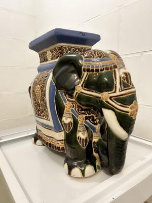 French Ceramic Elephant, 1960-SZM-1768863