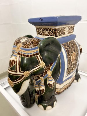 French Ceramic Elephant, 1960-SZM-1768863