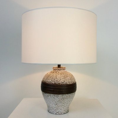 French Ceramic Table Lamp, 1940s-EW-1110101