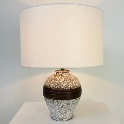 French Ceramic Table Lamp, 1940s-EW-1110101