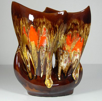 French Ceramic Vase from Vallauris, 1950s-GIW-592313