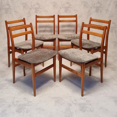 French Chairs, 1960s, Set of 6-BSB-1094583