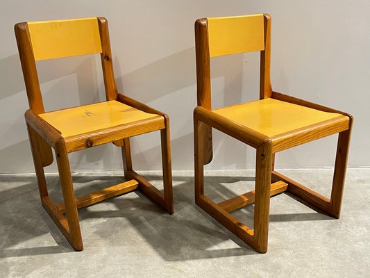 French Chairs by André Sornay, 1950s, Set of 2-LA-1251864