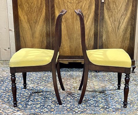 French Chairs in Mahogany, Set of 2-QYF-1772555