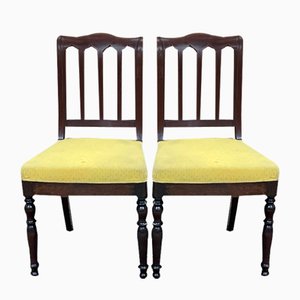 French Chairs in Mahogany, Set of 2-QYF-1772555