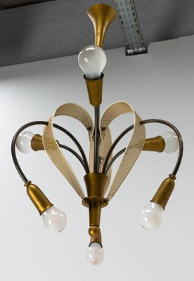 French Chandelier by Pierre Guariche for Disderot, 1950-RIU-1142267