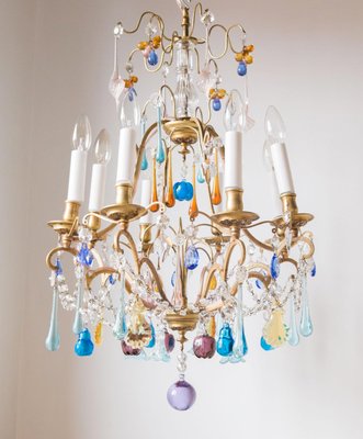 French Chandelier in Crystals-JWI-1193144