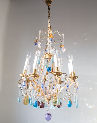 French Chandelier in Crystals-JWI-1193144