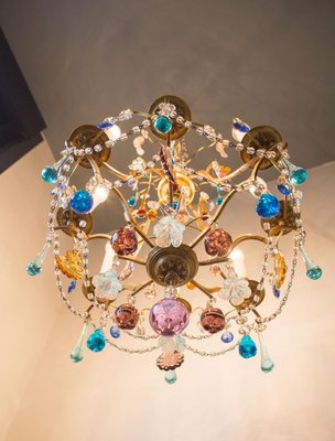 French Chandelier in Crystals-JWI-1193144